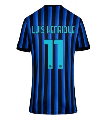 Inter Milan Luis Henrique #11 Replika Hemmatröja Damer 2025-26 Kortärmad Inter Milan Luis Henrique #11 Replika Hemmatröja Damer 2025-26 Kortärmad